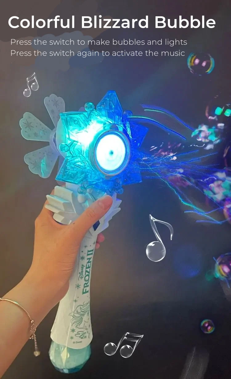 Mullide, valguse ja muusikaga "Frozen" võlukepid | kujundav pilt e-kaubamaja pildikogust