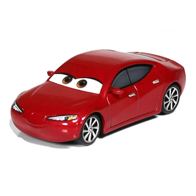 Punane auto multikast Autod