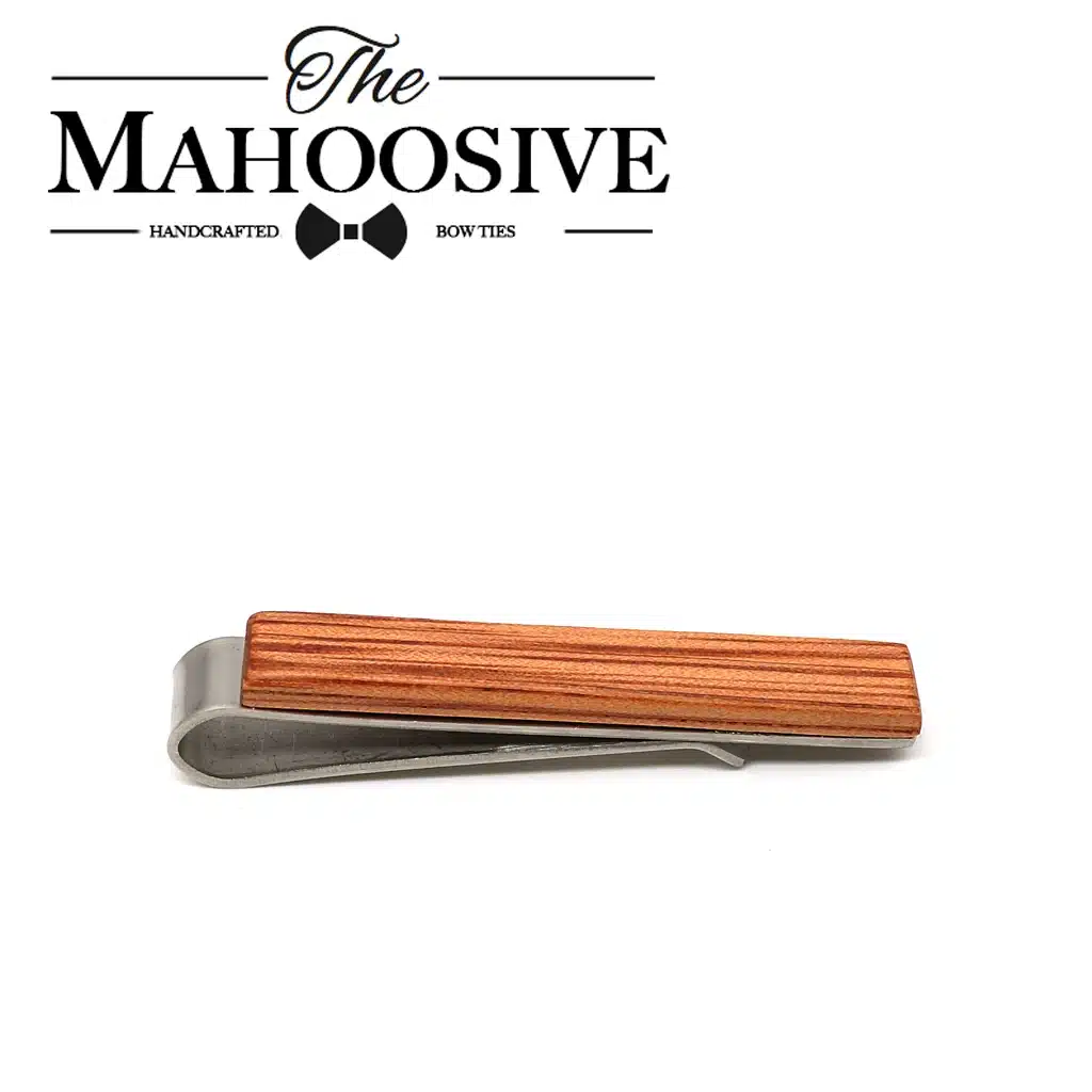 Mahoosive Wood Vintage Tie Clip Necktie wooden Tie Clip Bar Clasp cufflinks for mens gemelos para hombre camisa 6