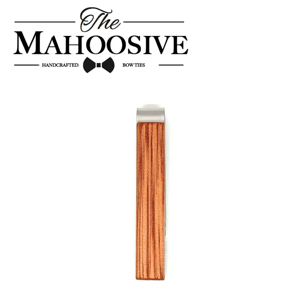 Mahoosive Wood Vintage Tie Clip Necktie wooden Tie Clip Bar Clasp cufflinks for mens gemelos para hombre camisa 8