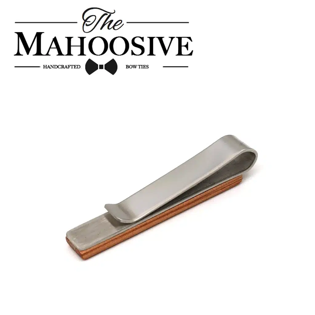 Mahoosive Wood Vintage Tie Clip Necktie wooden Tie Clip Bar Clasp cufflinks for mens gemelos para hombre camisa 10