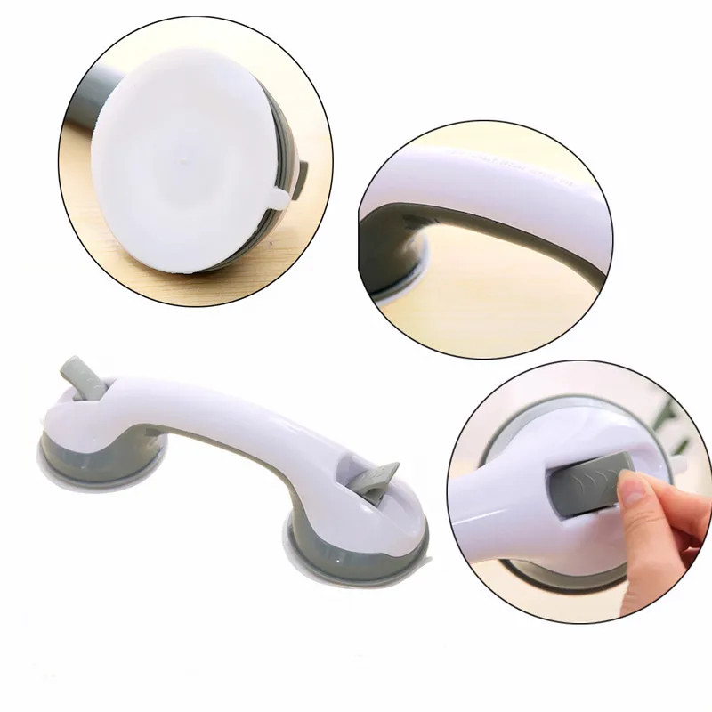 Plastic stand holder Bathroom Accessories toilet Handrail for children people Non-slip Sucks Hand Grip door handle home security 12