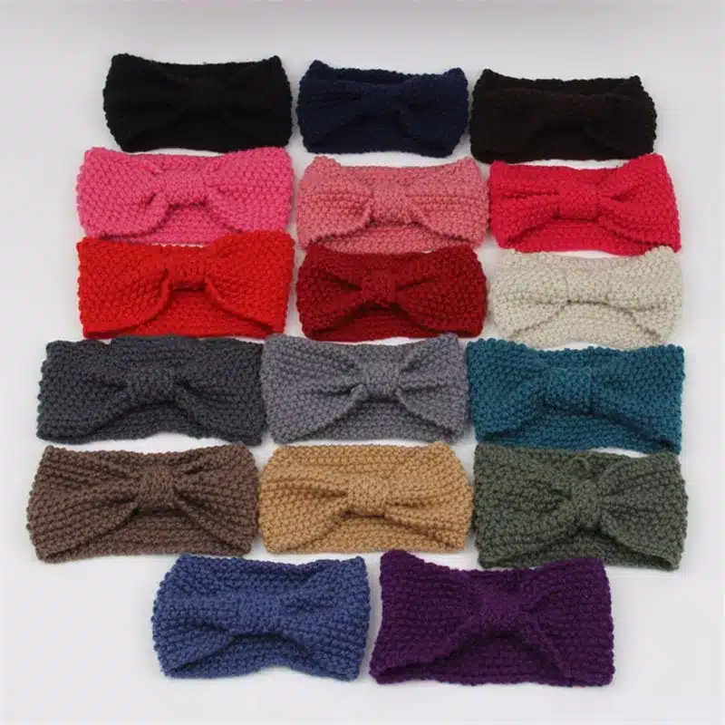 winter adult crochet knitted headbands for hair head band turban headband head wrap turbante accessories women bands ribbon 22
