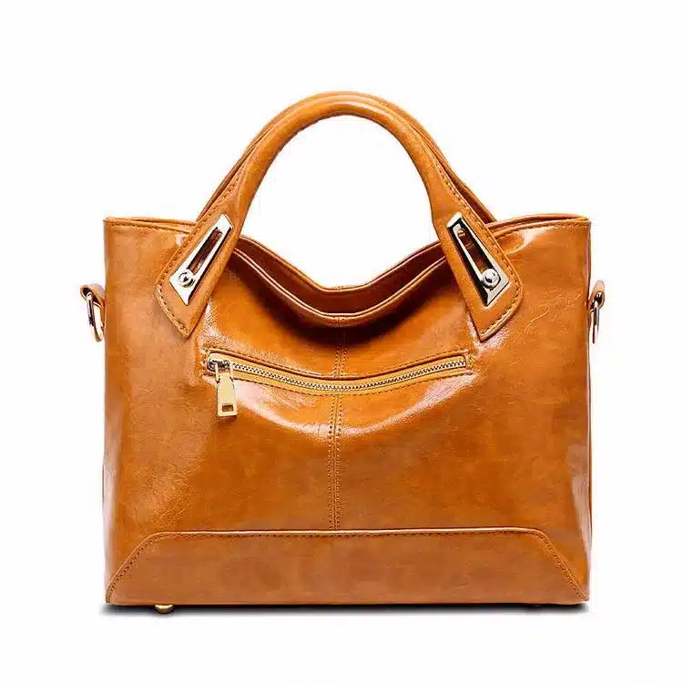 Women Oil Wax Leather Designer Handbags High Quality Shoulder Bags Ladies Handbags Fashion brand PU leather women bags WLHB1398 12
