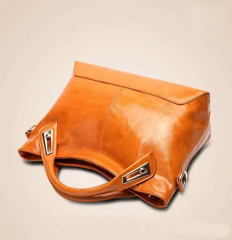 Women Oil Wax Leather Designer Handbags High Quality Shoulder Bags Ladies Handbags Fashion brand PU leather women bags WLHB1398 19