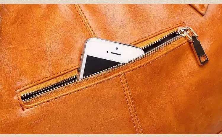 Women Oil Wax Leather Designer Handbags High Quality Shoulder Bags Ladies Handbags Fashion brand PU leather women bags WLHB1398 24