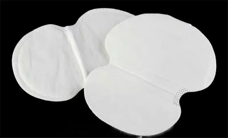 200X ( 100 Pairs ) Summer Deodorants Cotton Pads Underarm Armpit Sweat Pads Dress Disposable Stop Sweat Shield Guard Absorbing 17