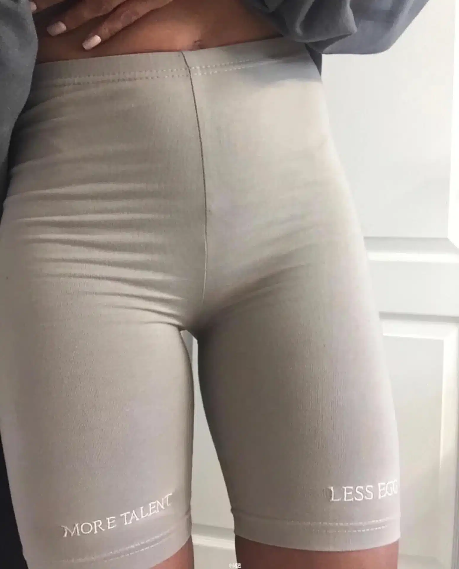 Summer biker shorts 2019 High waist shorts women elastic waist skinny fitness korean casual sexy short Letter print black shorts 16