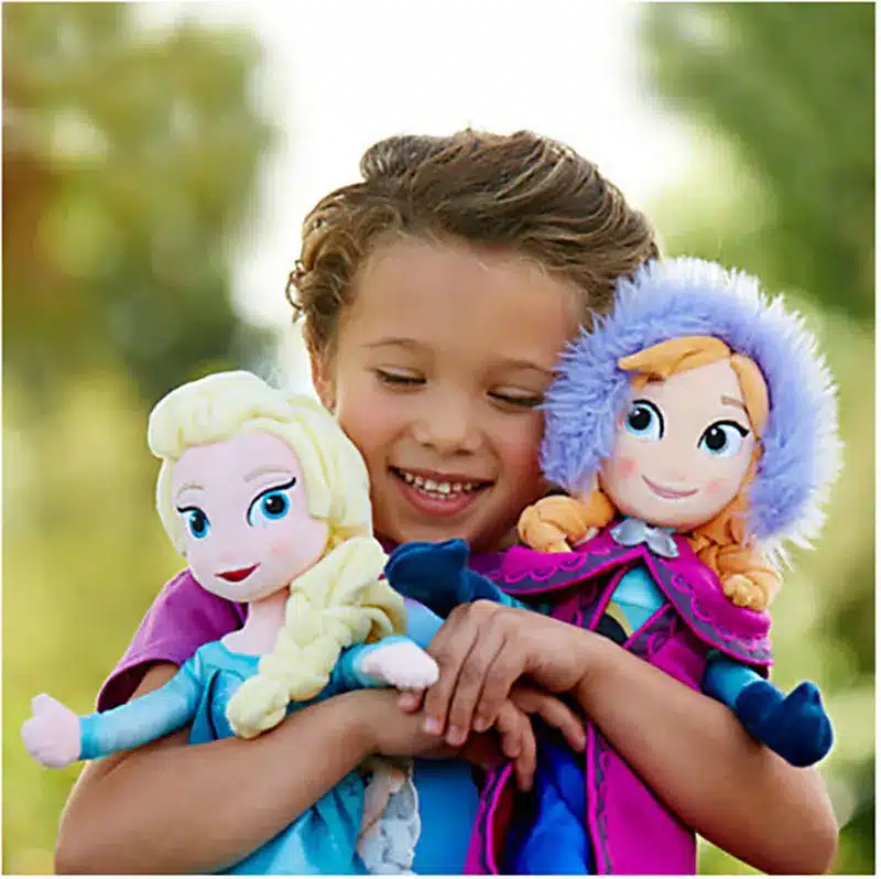 Pehmed Anna ja Elsa | kujundav pilt e-kaubamaja pildikogust