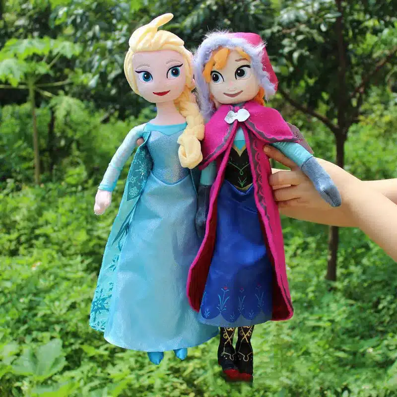 Pehmed Anna ja Elsa | kujundav pilt e-kaubamaja pildikogust