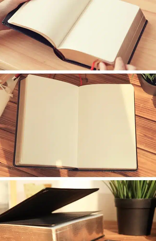 Vintage Thick Paper Notebook Notepad Leather Bible Diary Book Zakka Journals Agenda Planner School Office Stationery Supplies 15
