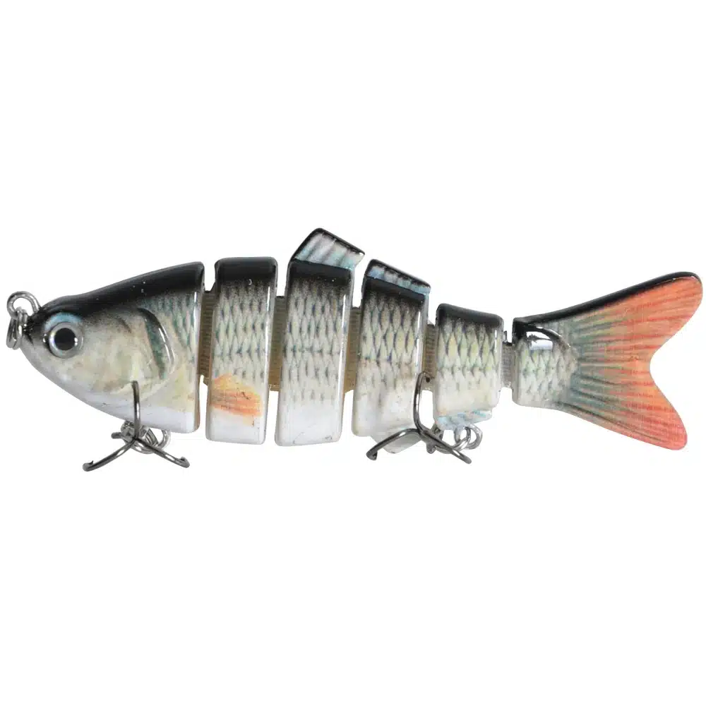Piscifun Fishing Lure 10cm 20g 3D Eyes 6-Segment Lifelike Fishing Hard Lure Crankbait With 2 Hook Fishing Baits Pesca Cebo 9