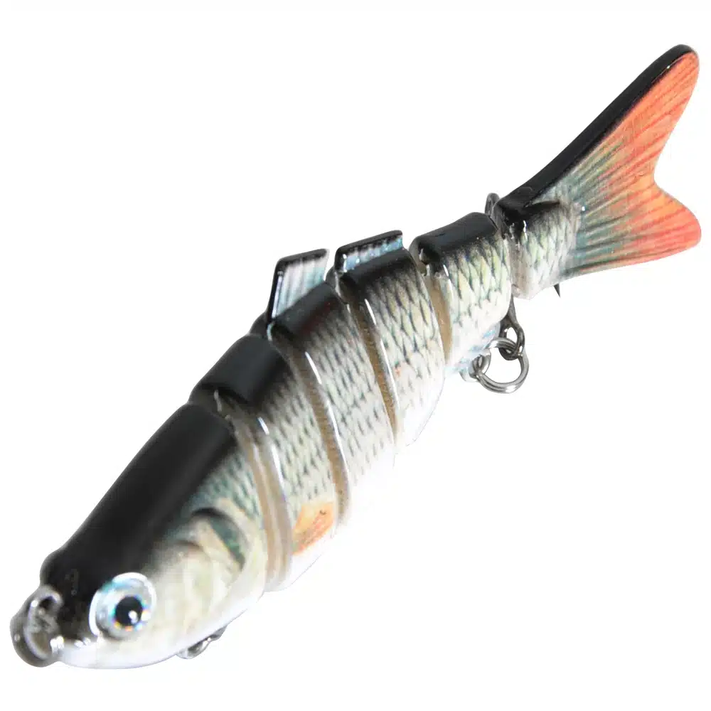Piscifun Fishing Lure 10cm 20g 3D Eyes 6-Segment Lifelike Fishing Hard Lure Crankbait With 2 Hook Fishing Baits Pesca Cebo 10