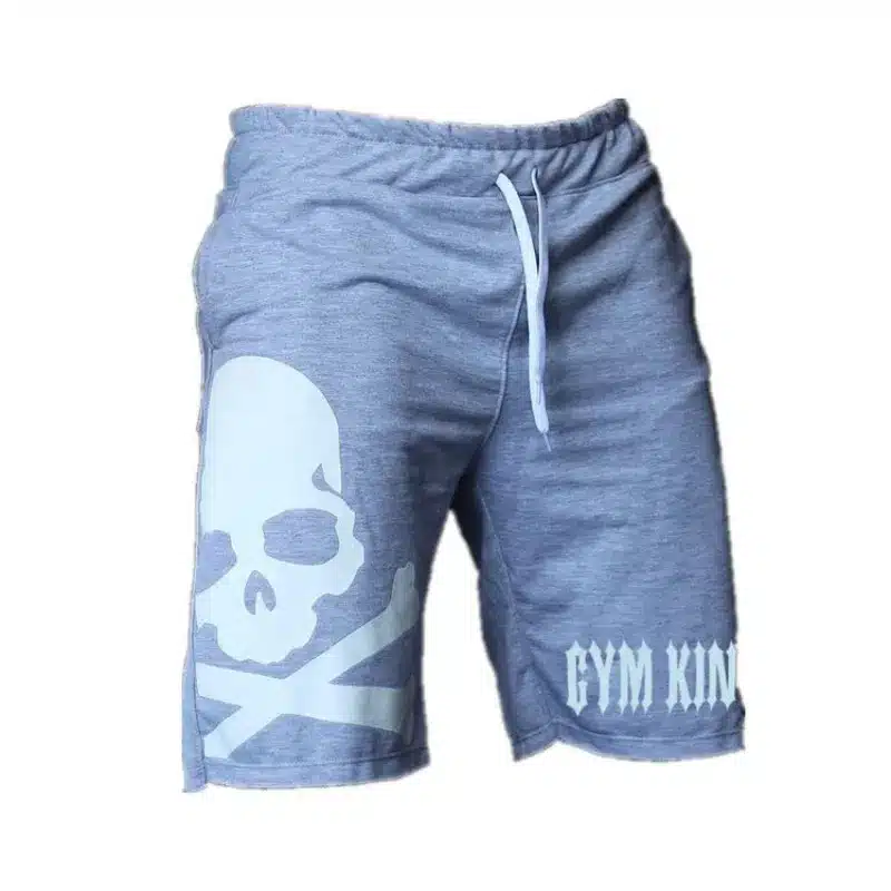 2018 New Skull Camouflage Loose Cargo Shorts Men Cool Summer Military Camo Short Pants Hot Sale Homme Cargo Shorts No belt 25