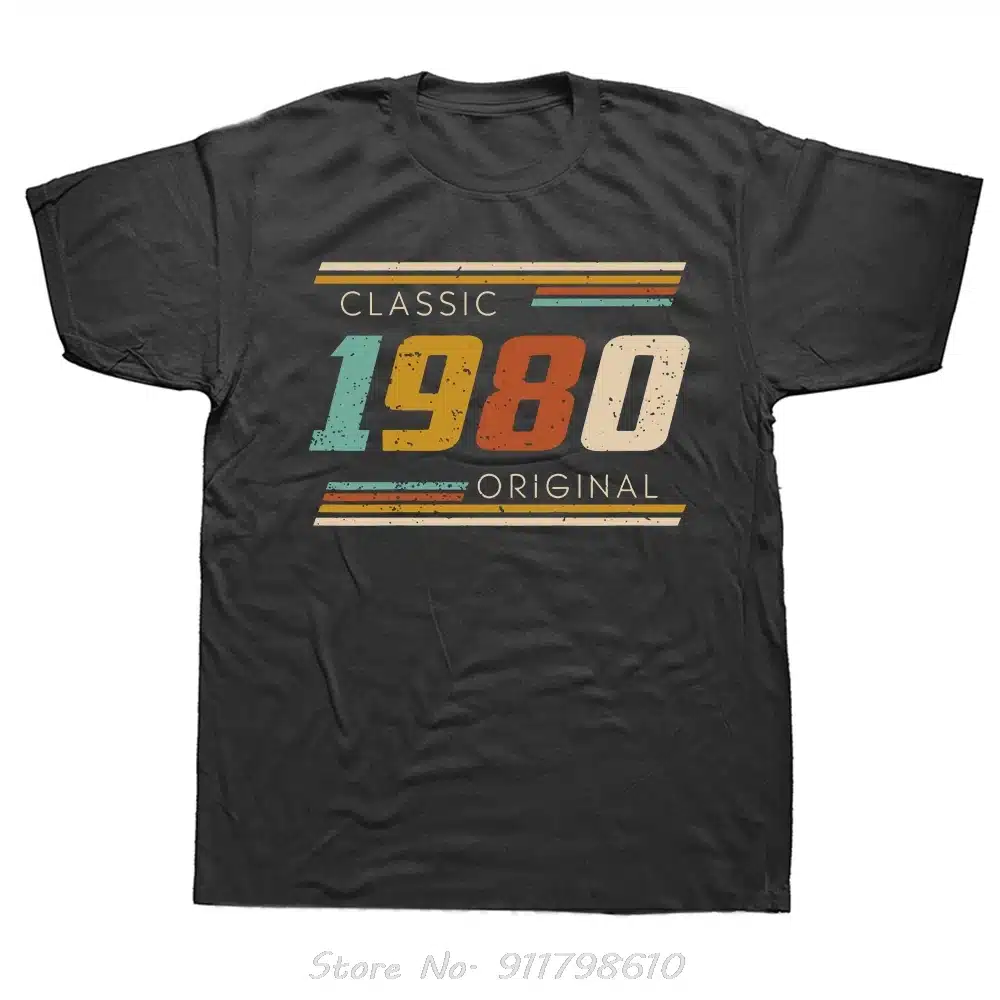 T-särk kirjaga "1980" | kujundav pilt e-kaubamaja pildikogust