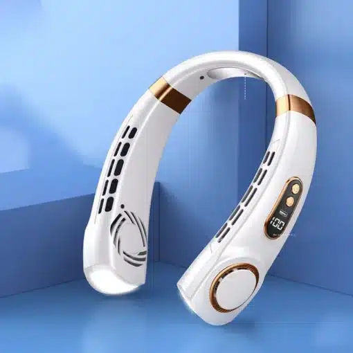 Kaelas kantav jahutav ventilaator | E-pood Tootemaailm Kaelas kantav jahutav ventilaator