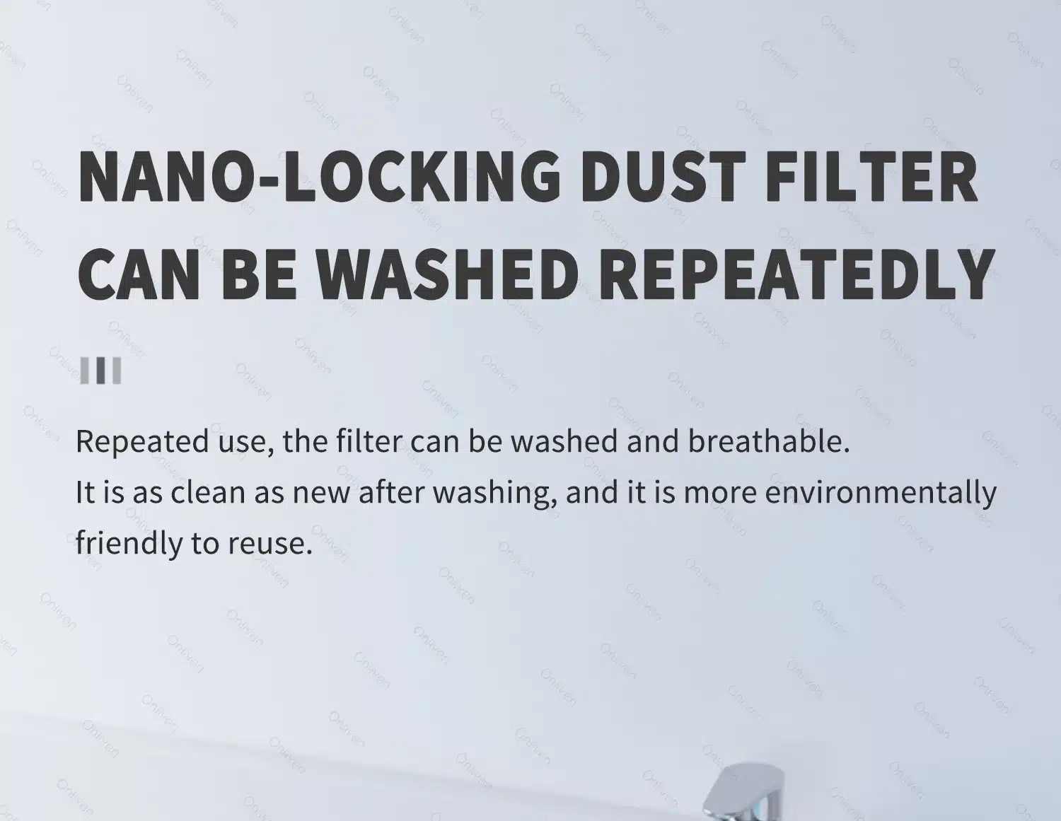 juhtmevaba auto tolmuimeja pestav nano-filter