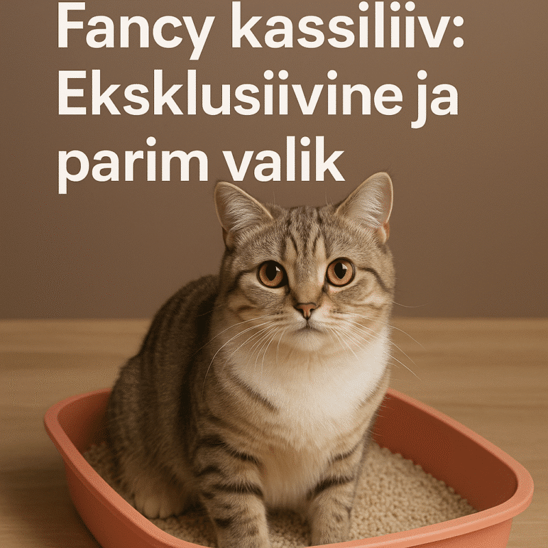 Kuidas valida kassiliiva? | E-pood Tootemaailm kass istub liivakastis