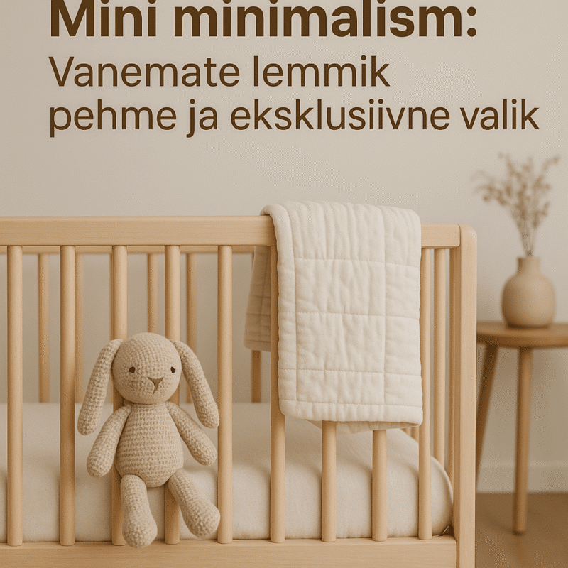 Kuidas valida beebikaubad minimalistlikult? | E-pood Tootemaailm pehmed ja eksklusiivsed beebikaubad