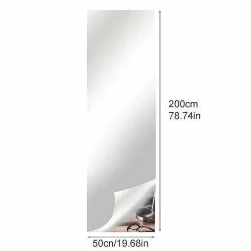 Kleebitav peegel 50x200cm