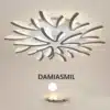 valge ja musta värvi abstraktse disainiga LED laelamp