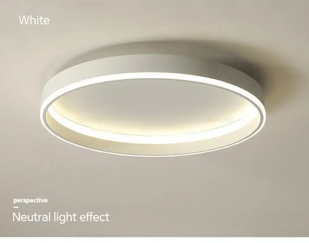 valge ümmargune LED laevalgusti neutraalse valgusega