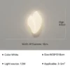 Pilve ja tähe kujuline valge LED sisevalgusti hallil taustal, näidatud mõõtmetega 28x18 cm, kõrgus 8.5 cm, valgusallikas 12W, sobiv ruumile 3-5 m².