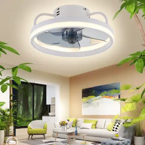 Energiasäästlik LED valgustiga laeventilaator | E-pood Tootemaailm Energiasäästlik LED valgustiga laeventilaator
