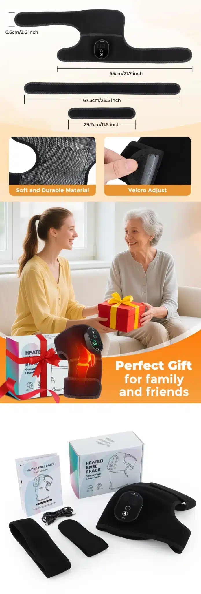 Soodne elektrilise soojendusega massaažiseade liigestele | kujundav pilt e-kaubamaja pildikogust