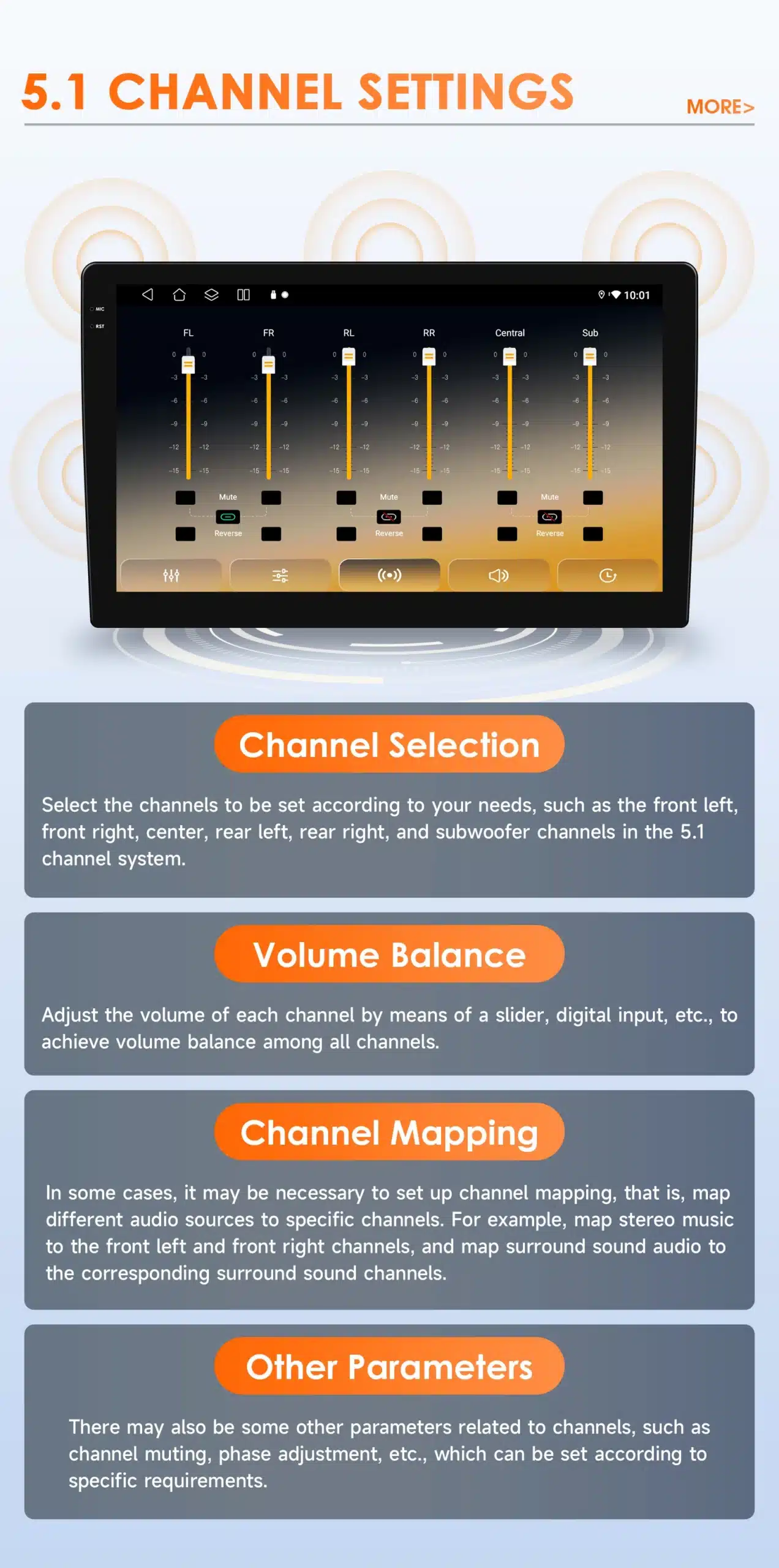 Autoraadio 10.1" QLED ekraaniga, 4G, GPS, Android 14, Dacia 2021-2025 | kujundav pilt e-kaubamaja pildikogust