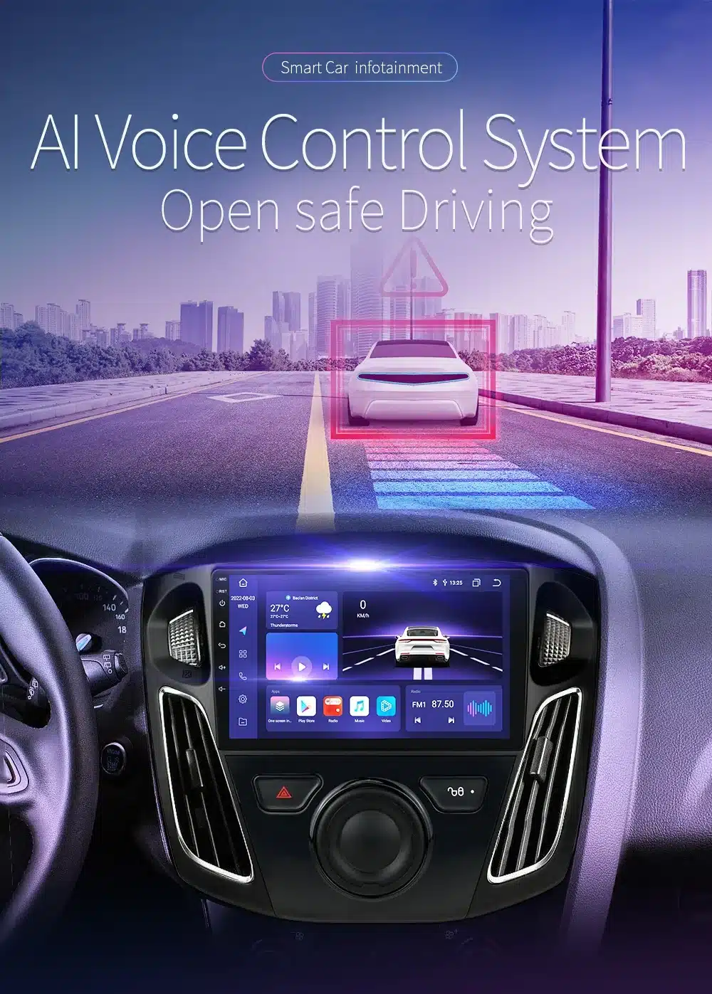 Ford Focus 2011-2015 Android autoraadio GPS | kujundav pilt e-kaubamaja pildikogust