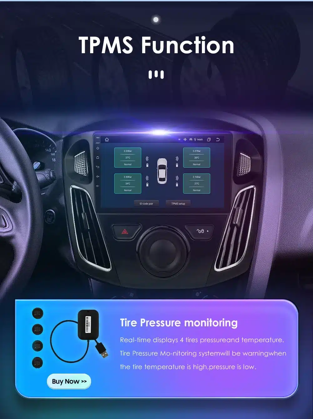 Ford Focus 2011-2015 Android autoraadio GPS | kujundav pilt e-kaubamaja pildikogust