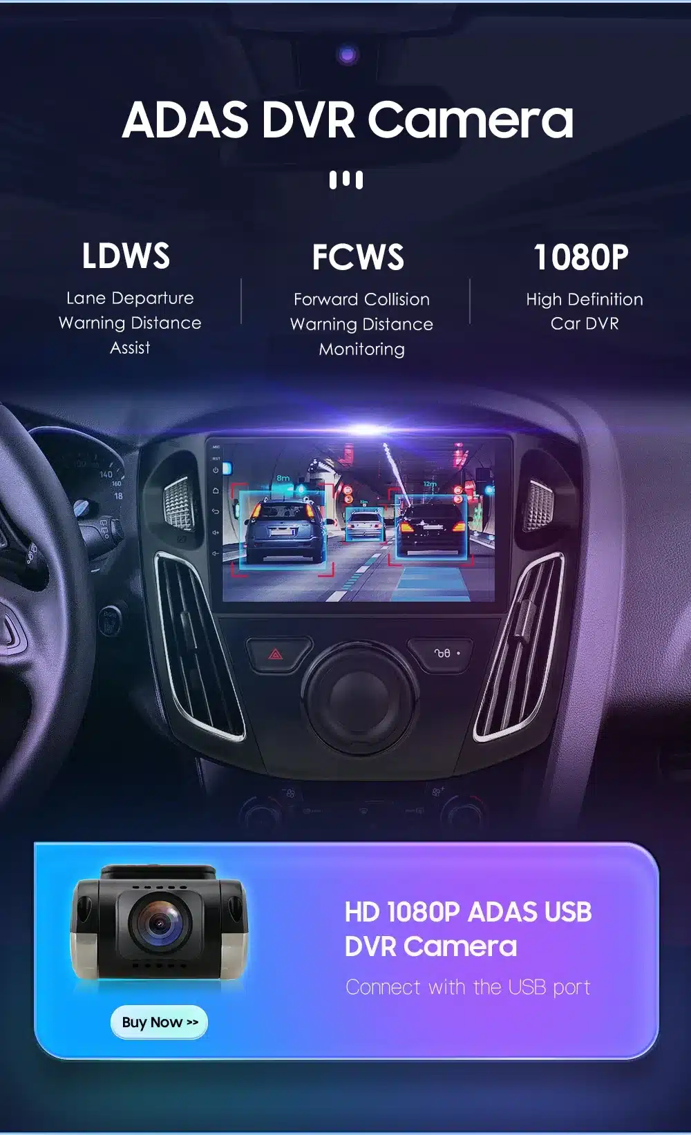 Ford Focus 2011-2015 Android autoraadio GPS | kujundav pilt e-kaubamaja pildikogust