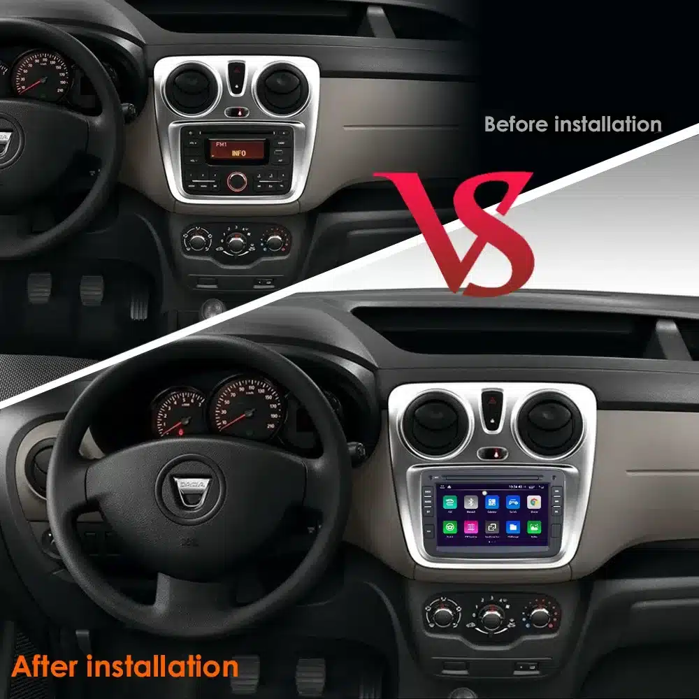 Android autoraadio Renault Dacia Lada GPS | kujundav pilt e-kaubamaja pildikogust