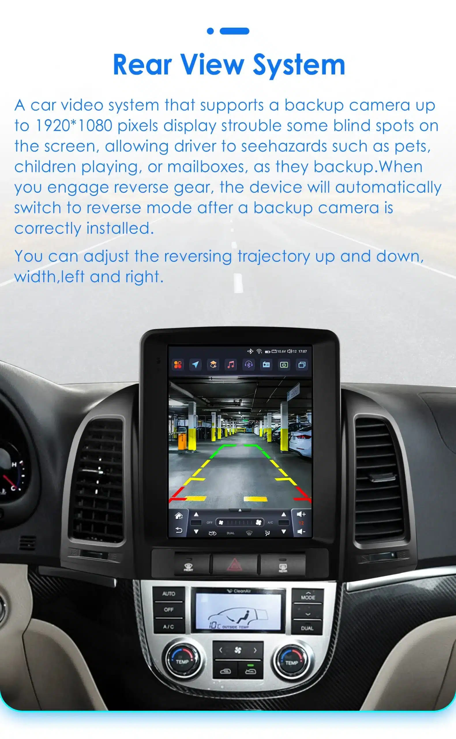 Android autoraadio CarPlay Hyundai Santa Fe II (2006-2012) | kujundav pilt e-kaubamaja pildikogust