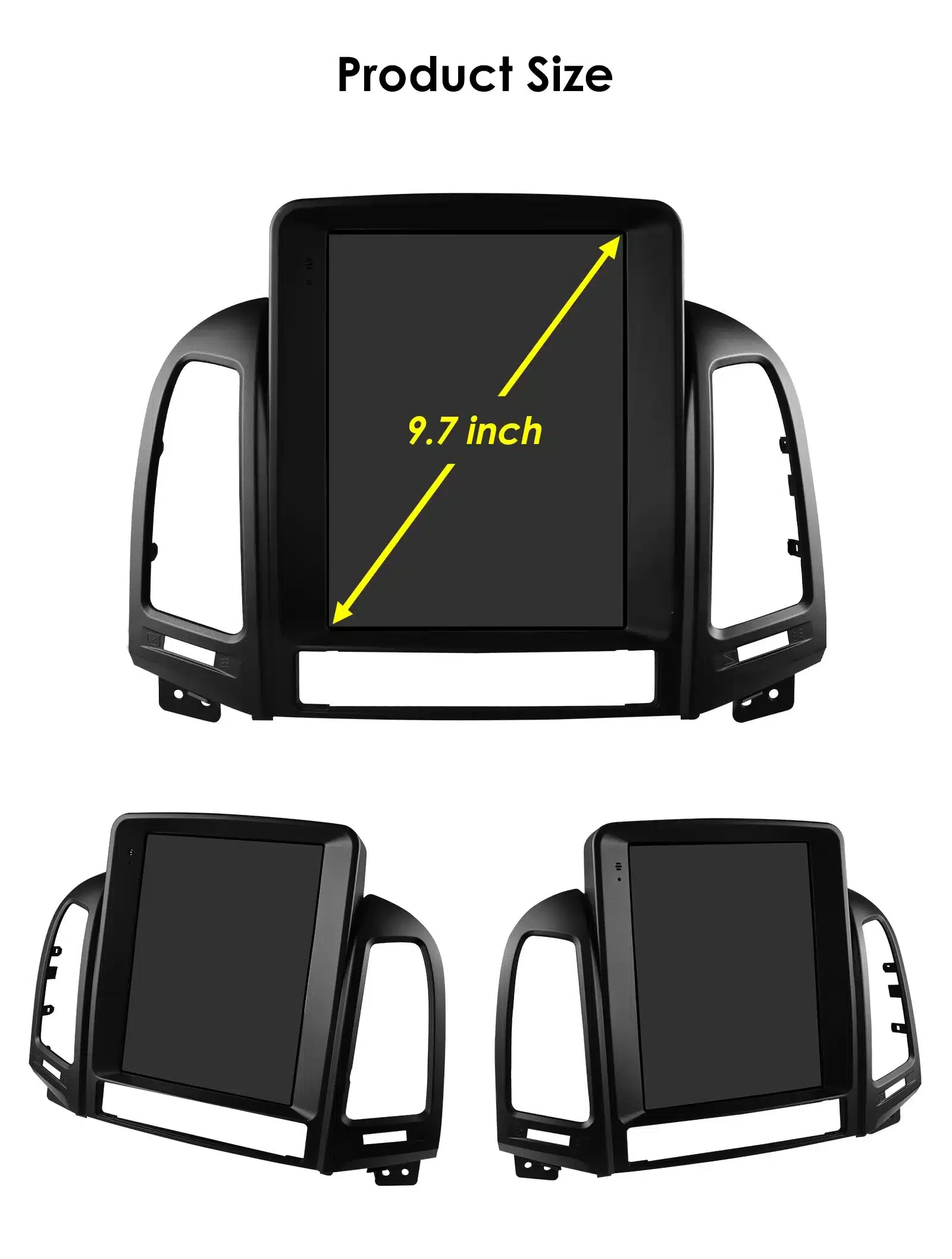 Android autoraadio CarPlay Hyundai Santa Fe II (2006-2012) | kujundav pilt e-kaubamaja pildikogust