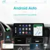 Android auto multimeedia CarPlay GPS BMW X3/X4 | E-pood Tootemaailm Android auto multimeedia CarPlay GPS BMW X3/X4 ekraaniga, kus kuvatakse mitmeid rakendusi ja olemasolevat navigatsioonikaarti. Eesosas on ka vaade telefonist, mis on ühendatud autosse juhtmevabalt.