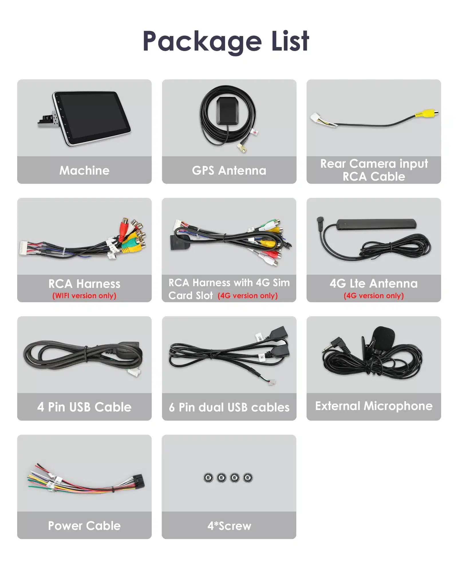 Multimeedia mängija 1 Din 360° pööratav ekraan, GPS, WiFi | kujundav pilt e-kaubamaja pildikogust