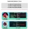 Android auto multimeedia CarPlay GPS BMW X3/X4 | E-pood Tootemaailm Kaks pildiraami kuvavad Android auto multimeedia CarPlay GPS süsteemi ühendusi BMW X3/X4 mudelitele. Ülemisel pildil on 4PIN LVDS ühendus CIC süsteemiga, alumisel 6PIN LVDS ühendus NBT süsteemiga. Taust on helesinine, lisatud on ekraani menüüvalikud navigatsiooni ja meedia kasutamiseks.
