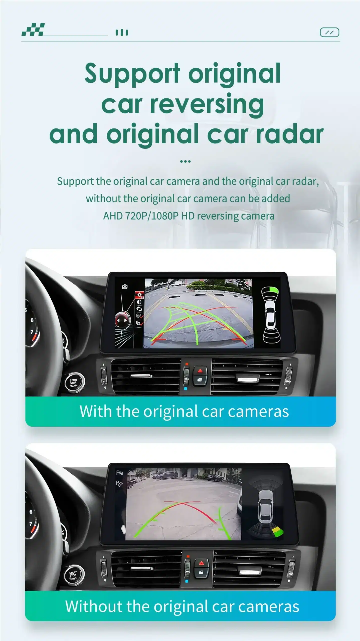 Android auto multimeedia CarPlay GPS BMW X3/X4 | kujundav pilt e-kaubamaja pildikogust