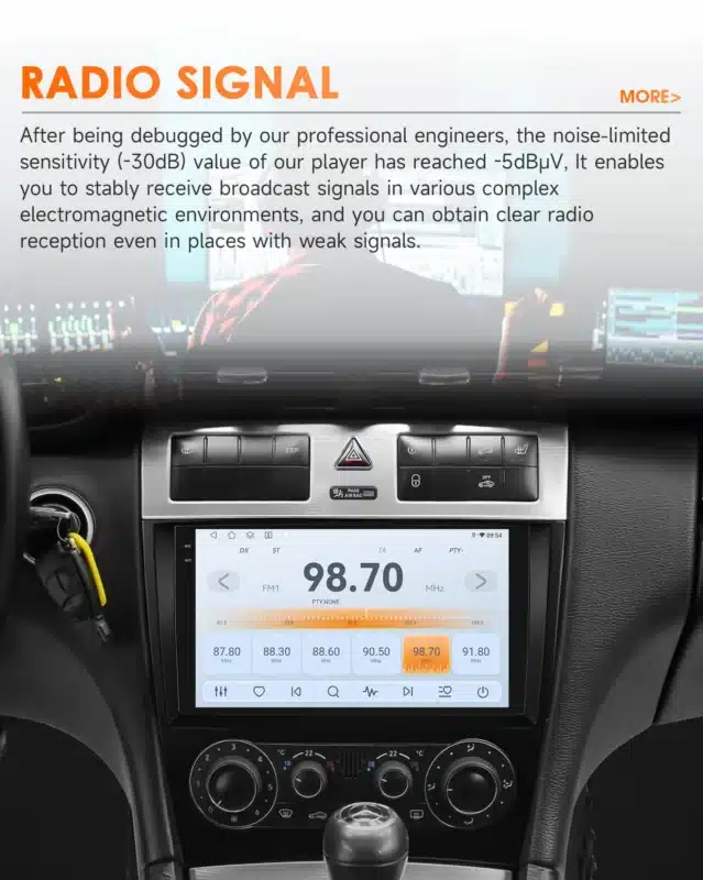 
Täiustatud multimeedia kogemus Mercedes-Benzile.
Avasta 360° kaamera ja AI hääljuhtimisega autoraadio, mis muudab iga sõidu nauditavaks. Tellige täna tasuta ta