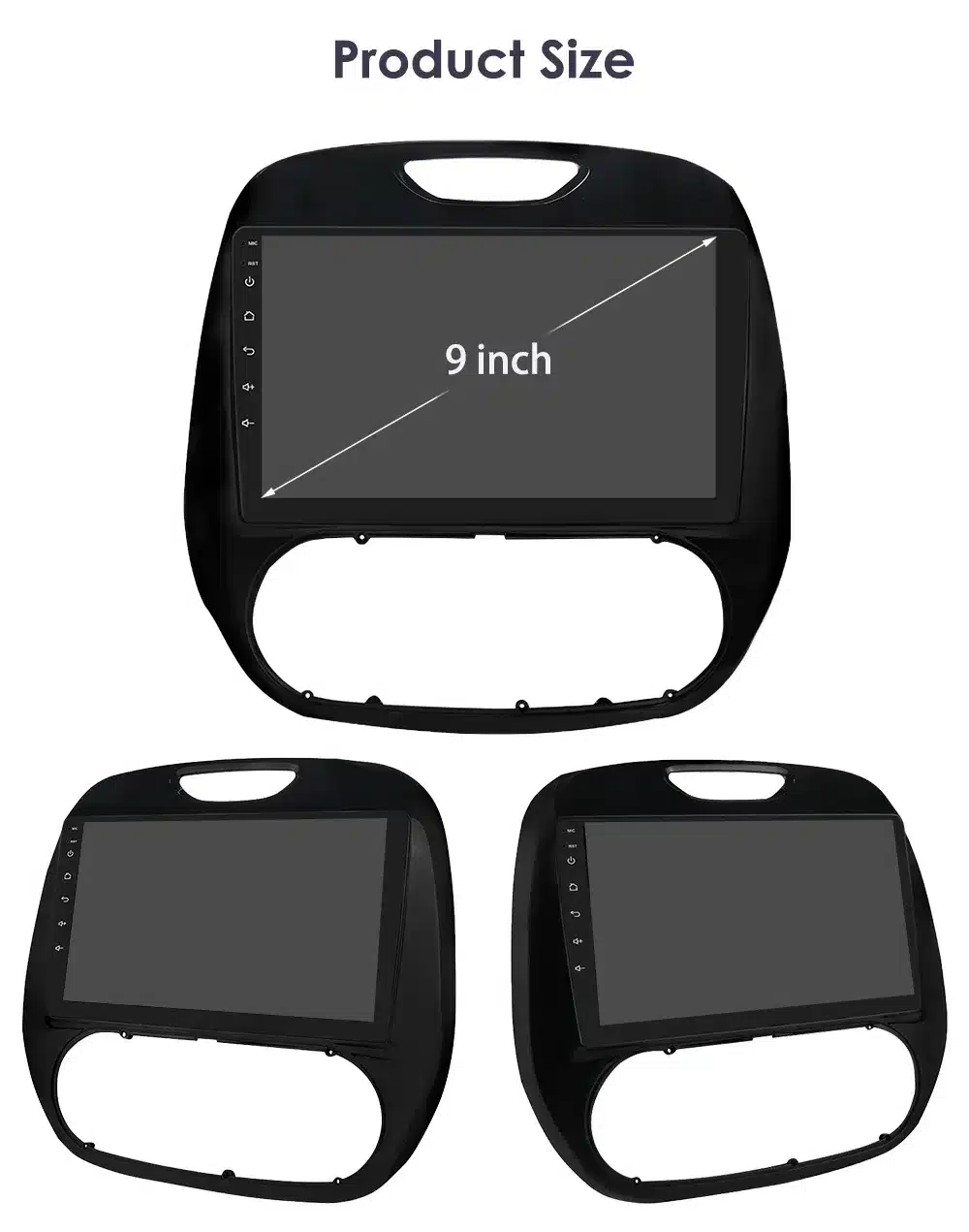 Multimeedia autoraadio CarPlay GPS Renault Captur 2016-2019 | kujundav pilt e-kaubamaja pildikogust