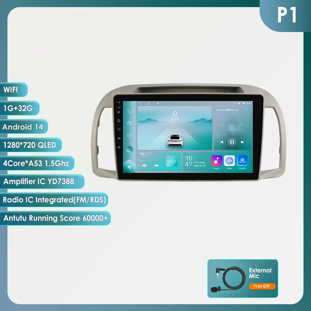 Multimeedia autoraadio CarPlay GPS Renault Captur 2016-2019 | kujundav pilt e-kaubamaja pildikogust
