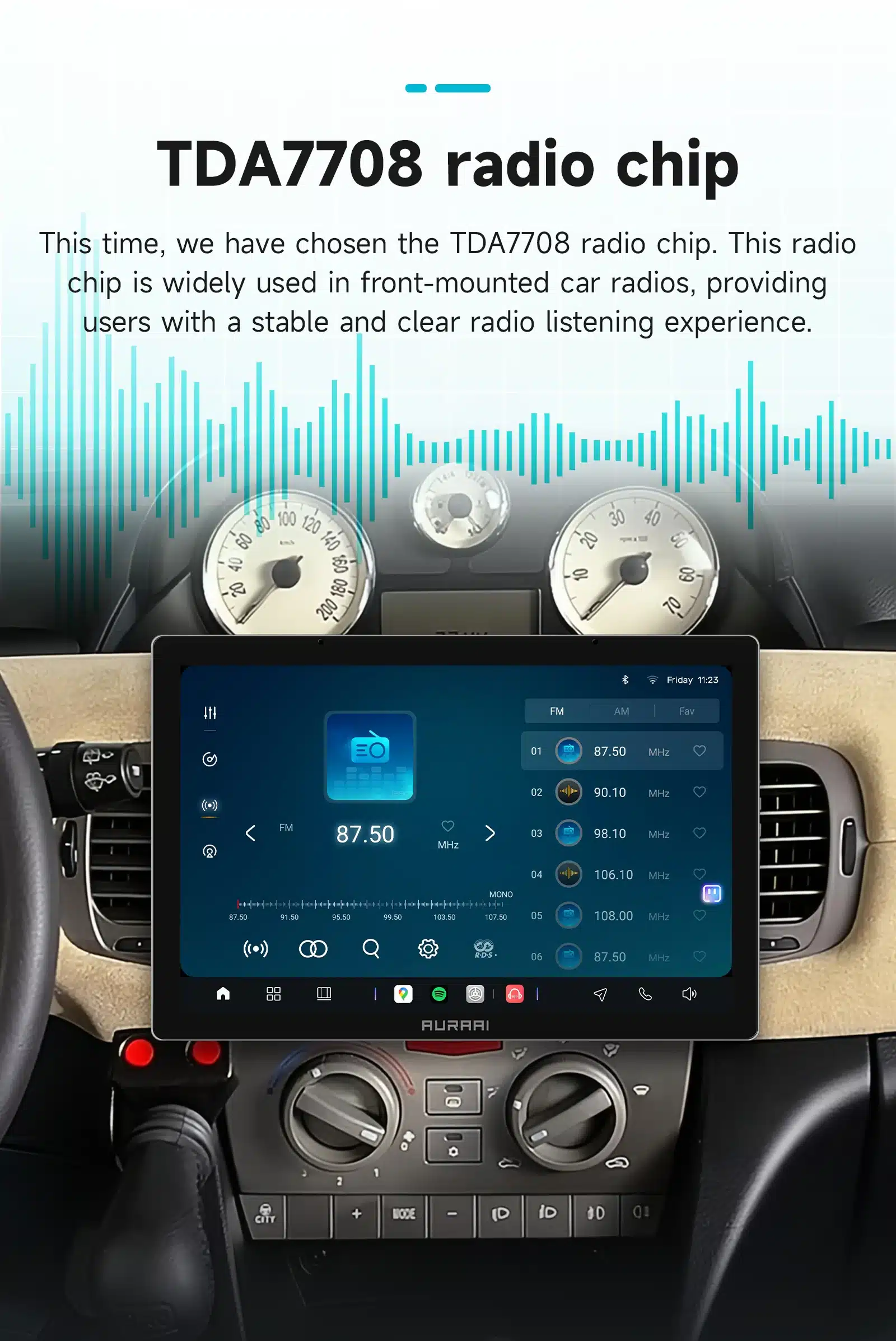Android Auto ja CarPlay autoraadio Lancia Ypsilonile | kujundav pilt e-kaubamaja pildikogust