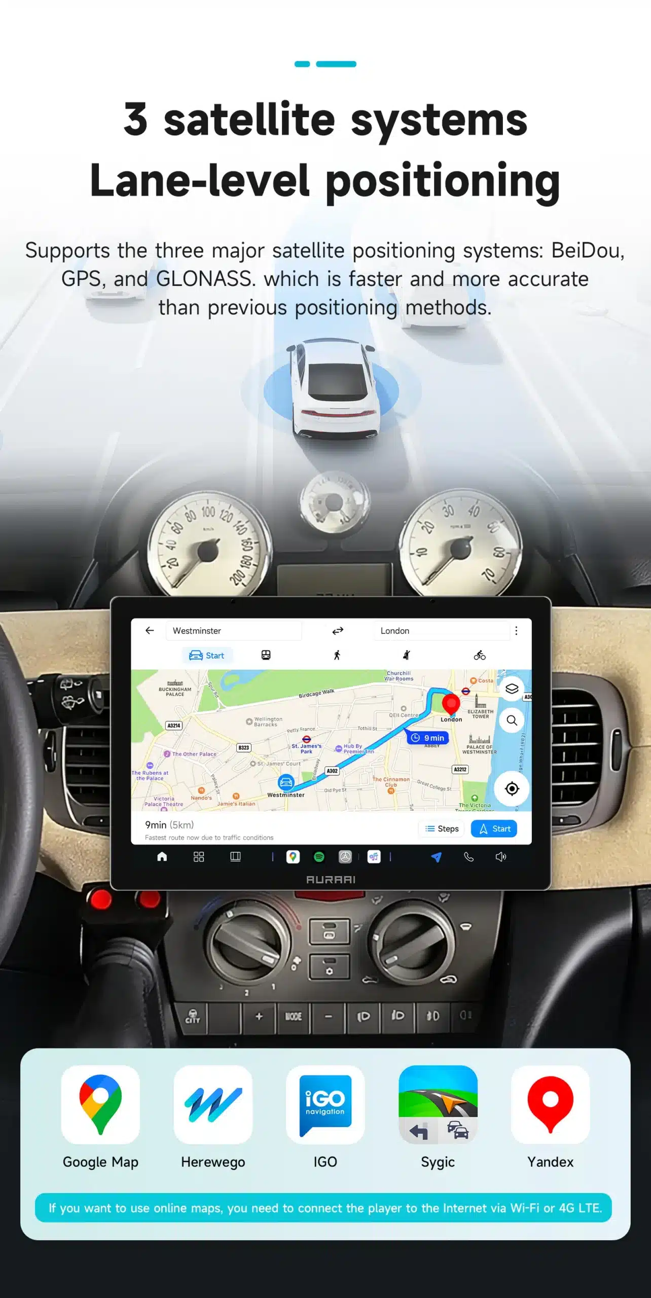 Android Auto ja CarPlay autoraadio Lancia Ypsilonile | kujundav pilt e-kaubamaja pildikogust