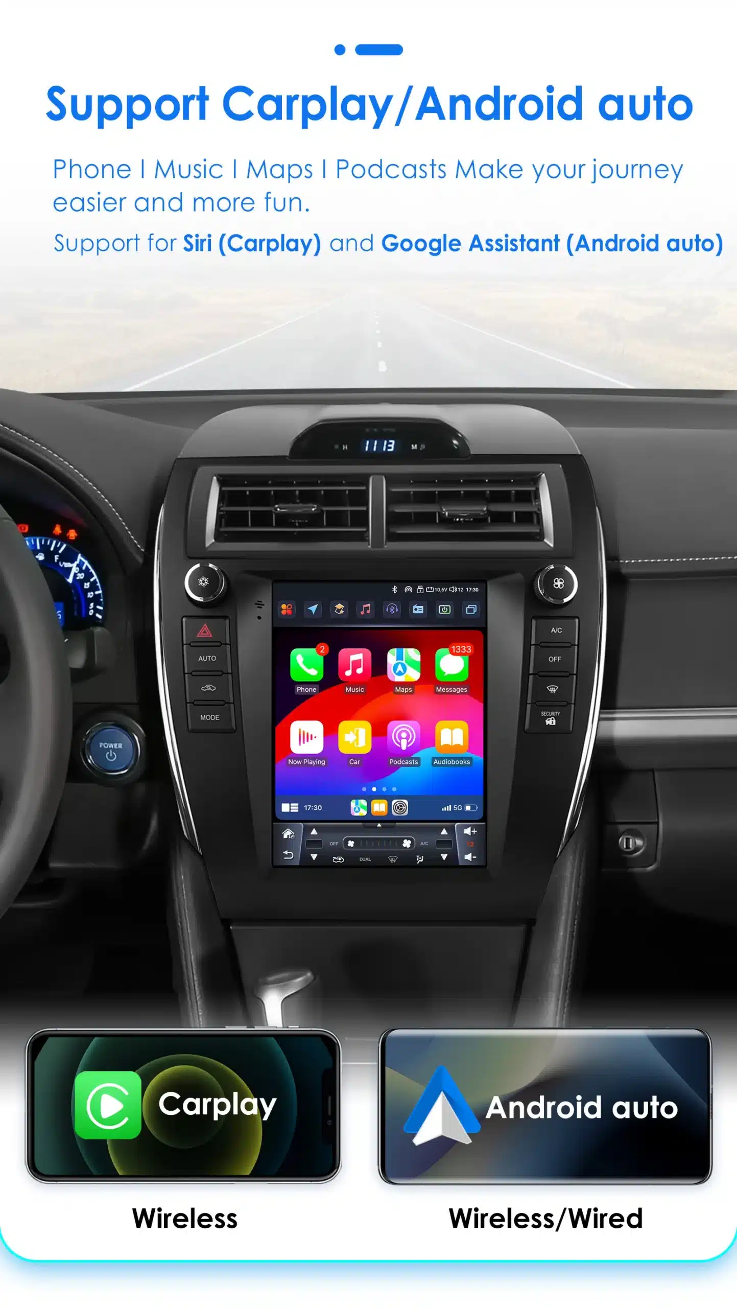 Android multimeedia autoraadiod Toyota Camry 2012-2014 | kujundav pilt e-kaubamaja pildikogust
