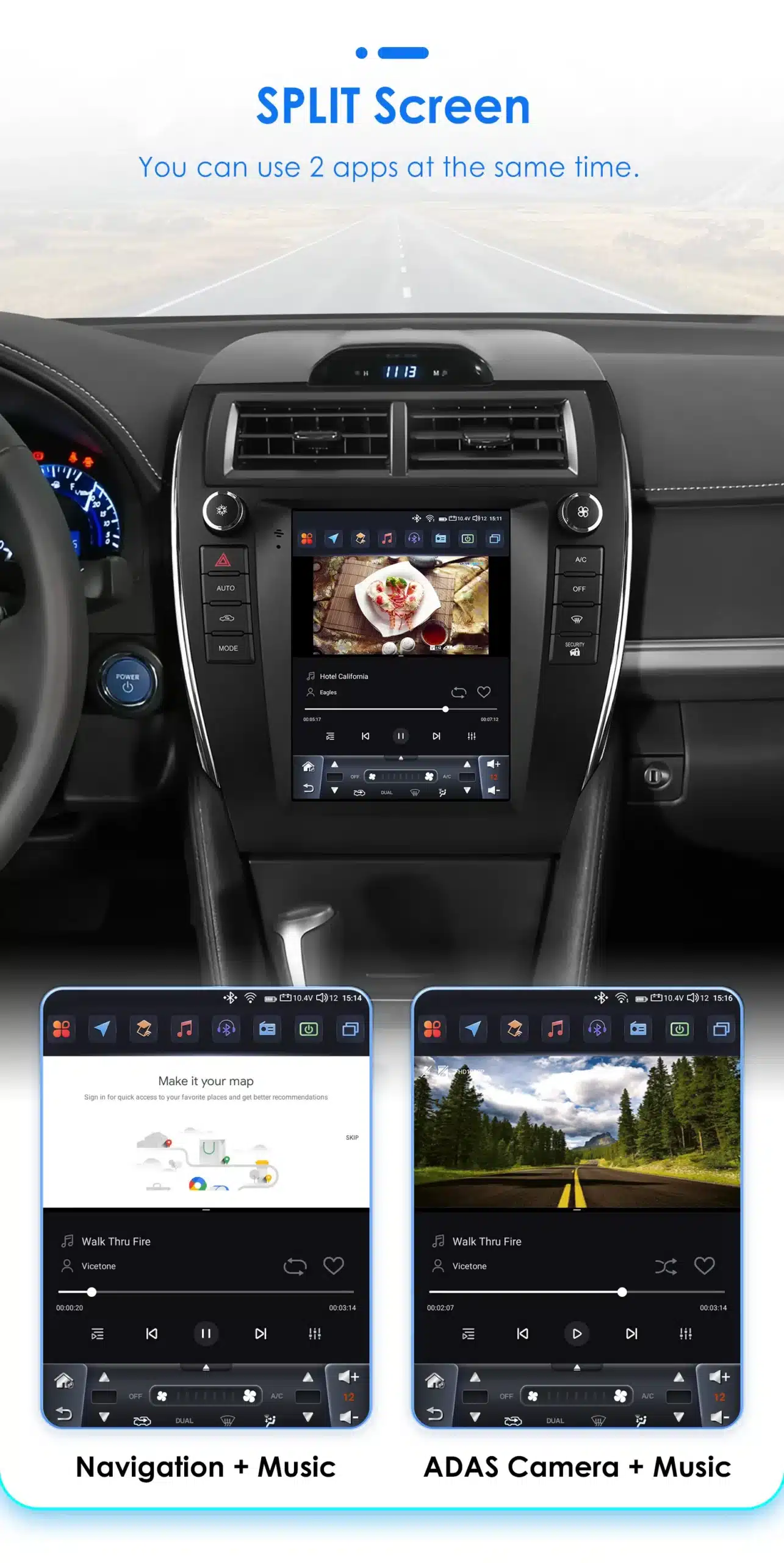 Android multimeedia autoraadiod Toyota Camry 2012-2014 | kujundav pilt e-kaubamaja pildikogust