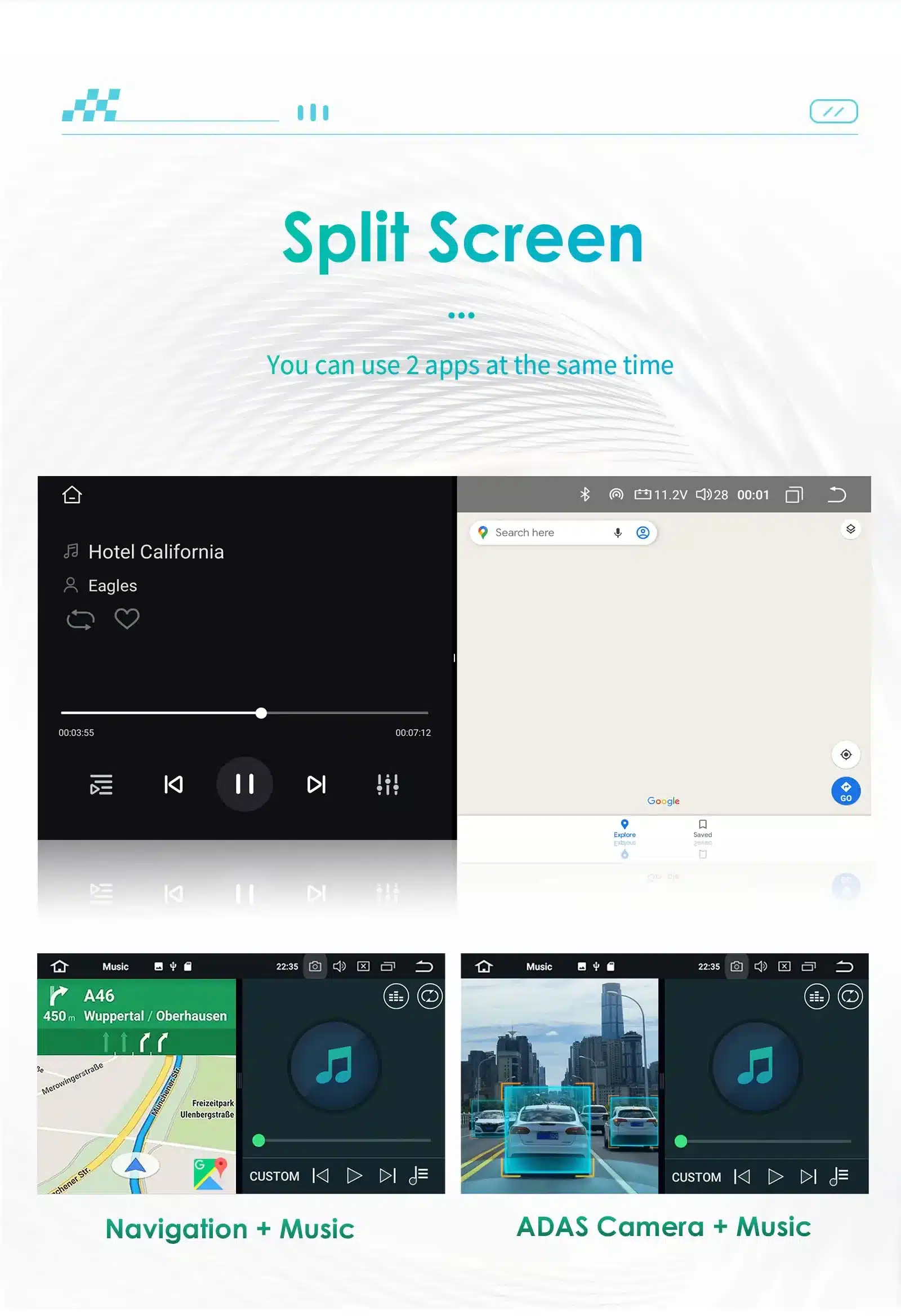 Juhtmevaba CarPlay auto raadio Audi A4-le, GPS ja 4G | kujundav pilt e-kaubamaja pildikogust