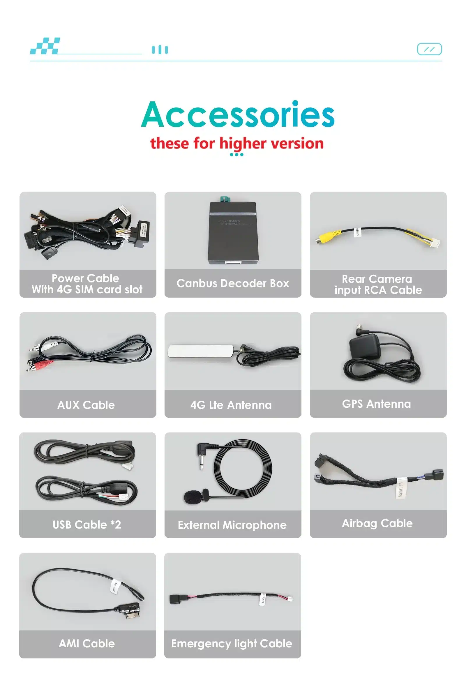 Juhtmevaba CarPlay auto raadio Audi A4-le, GPS ja 4G | kujundav pilt e-kaubamaja pildikogust