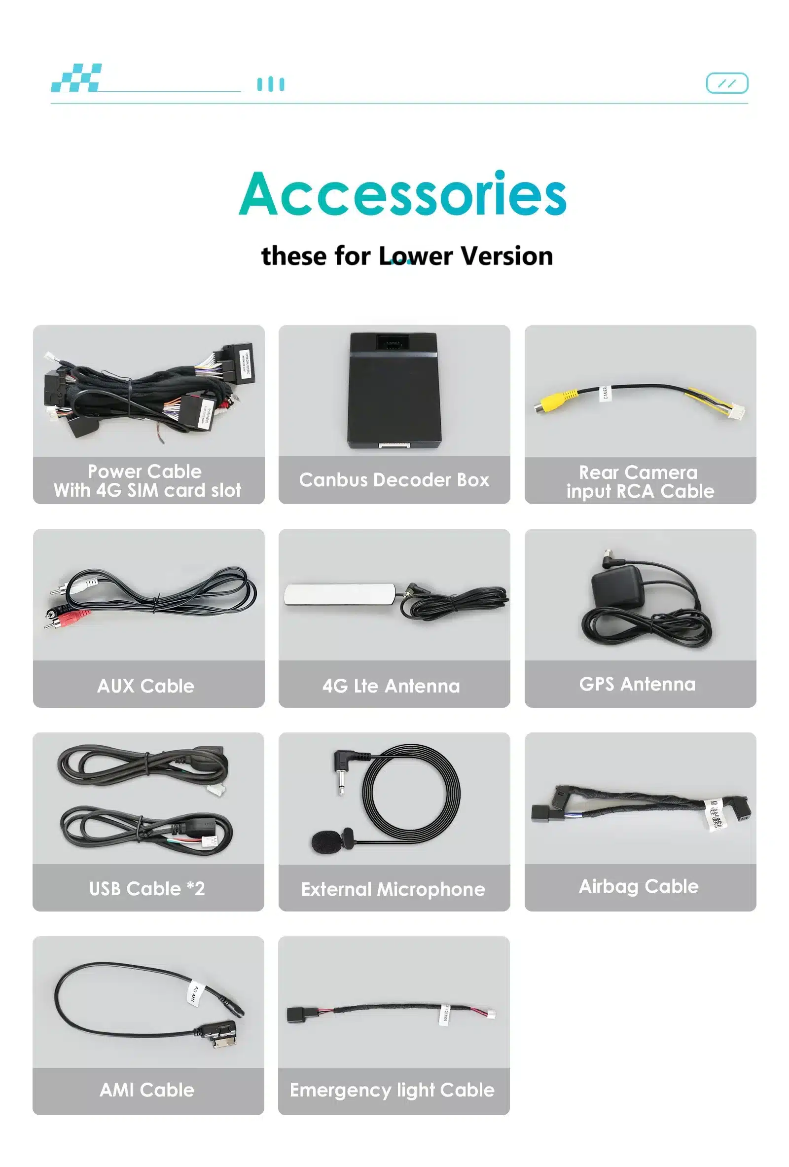 Juhtmevaba CarPlay auto raadio Audi A4-le, GPS ja 4G | kujundav pilt e-kaubamaja pildikogust